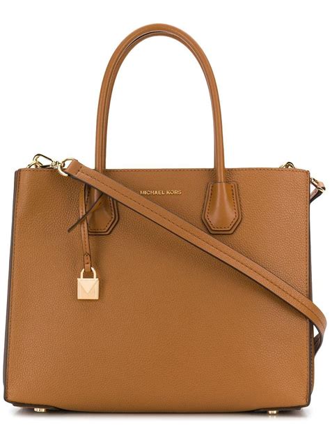 michael kors tote bag dark brown|michael kors brown leather backpack.